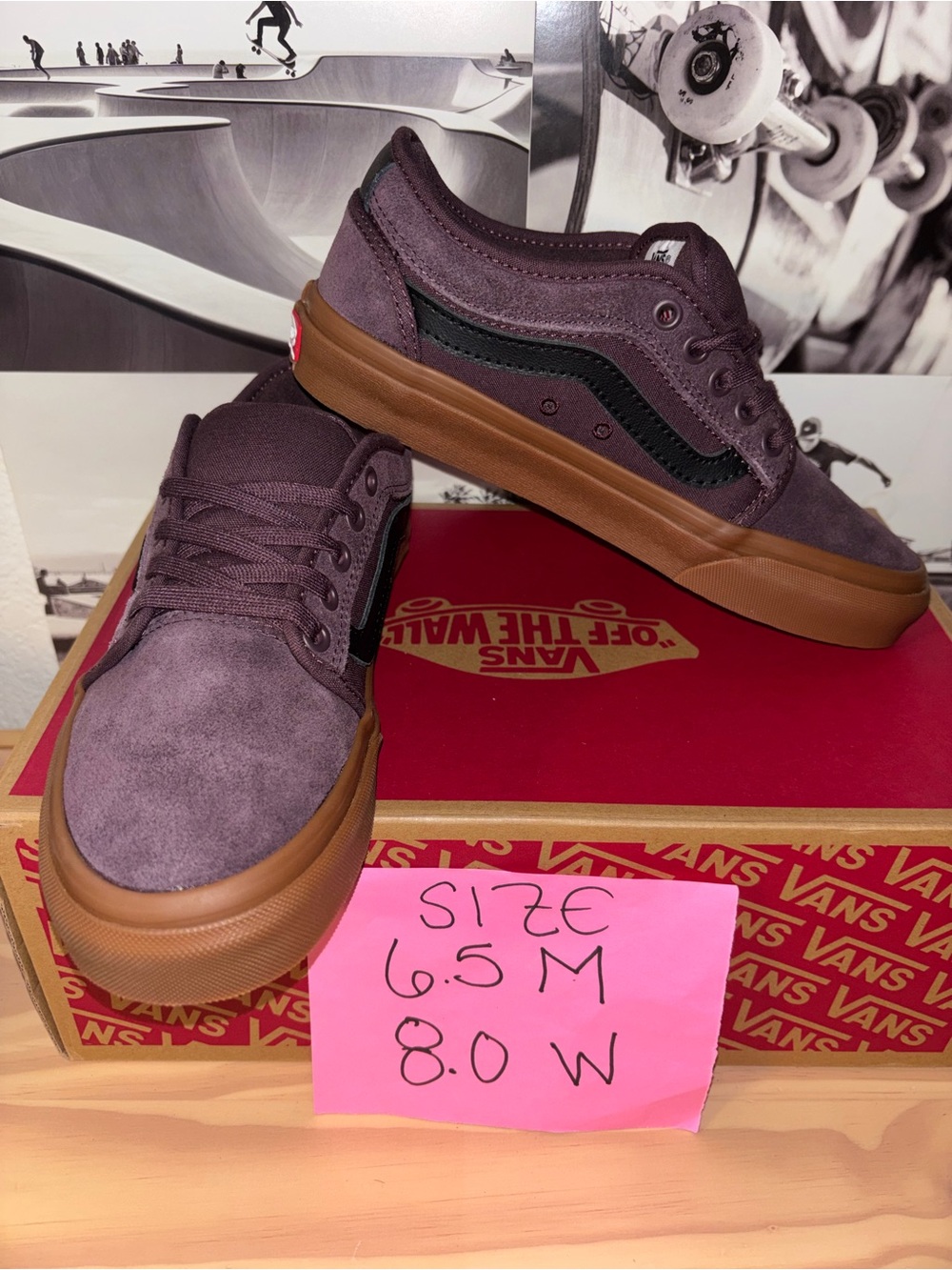 Vans Skate Chukka Low Sid sz 6.5 Men’s 8.0 Woman